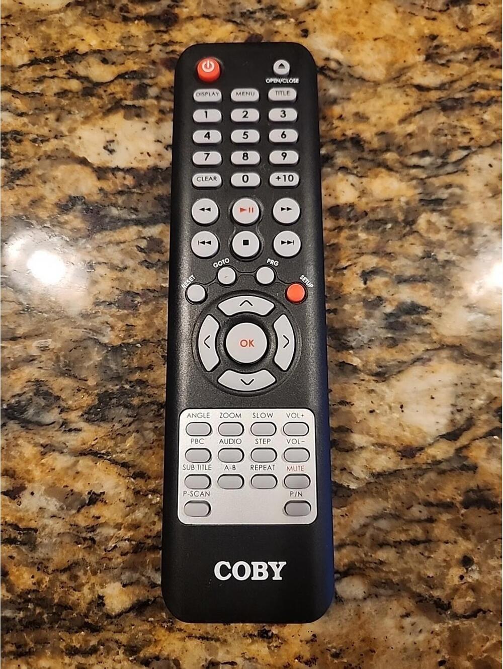 Fastshipping🇺🇲 Coby KT-6048 Remote Control for DVD-257, DVD-233, DVD-237